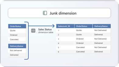 Junk Dimension Example